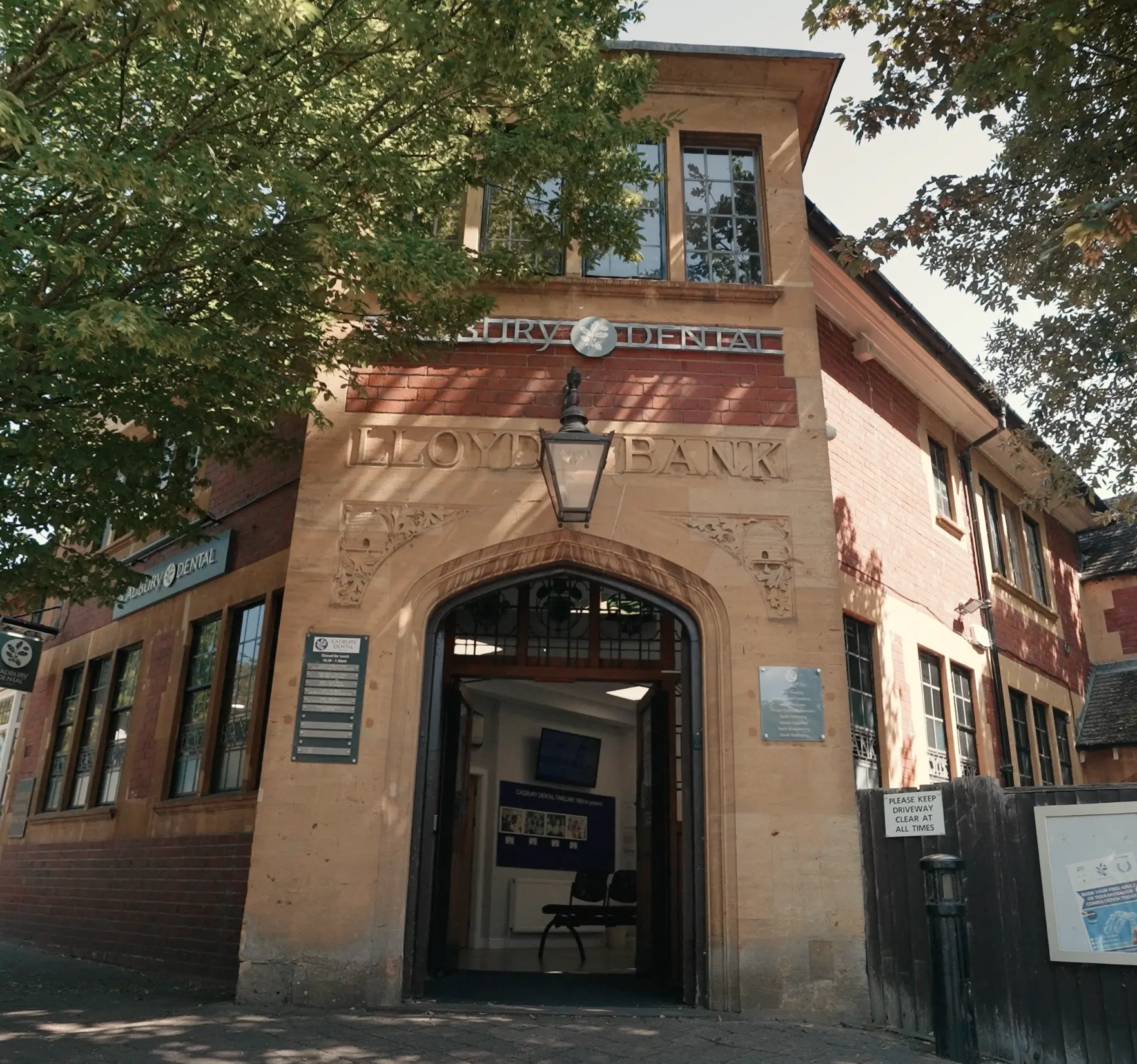 The historic Cadbury Dental building in Bournville village