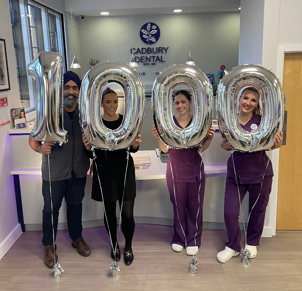 Team celebrations at Cadbury Dental!